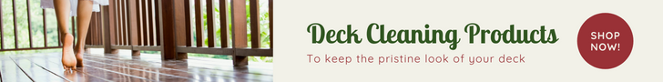 Deck cleaning products